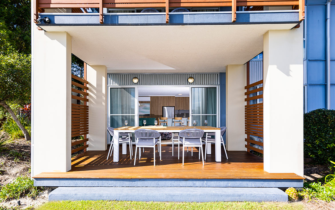 twb-facilities-1170x736-1Bed-6 1 Bedroom | Twin Waters Sunshine Coast1 Bedroom Apartment – Sleeps 4 (1 king bed and 1 fold out sofa bed, sofa bed suitable for children only)