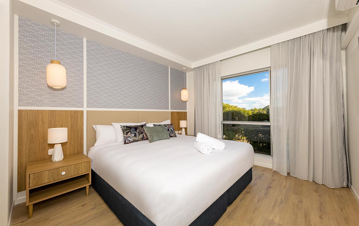twb-facilities-1170x736-2Bed-3 2 Bedroom  | Twin Waters Sunshine Coast2 Bedroom Apartment – Sleeps 6 (2 king bed and 1 fold out sofa bed, sofa bed suitable for children only)