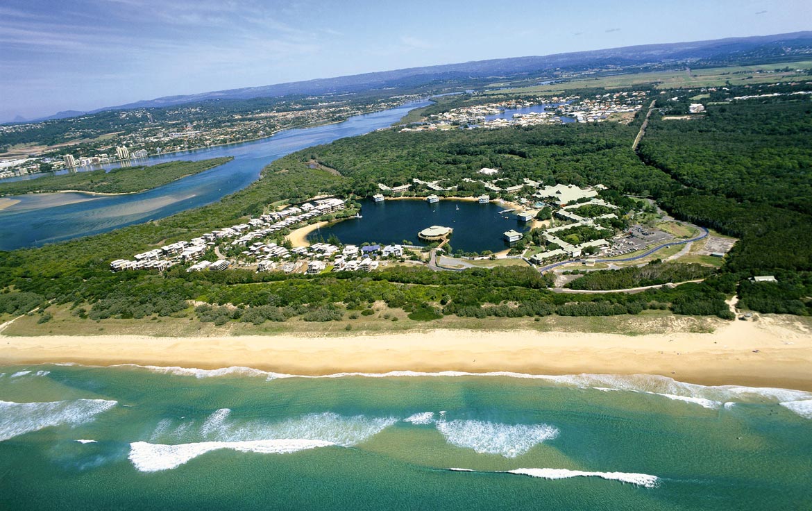 NTW-Resort-Aerial Novotel Sunshine Coast Resort